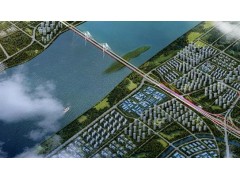 白沙洲高架与三环线将无缝衔接！白沙洲公铁两用大桥公路接线工程今日开工